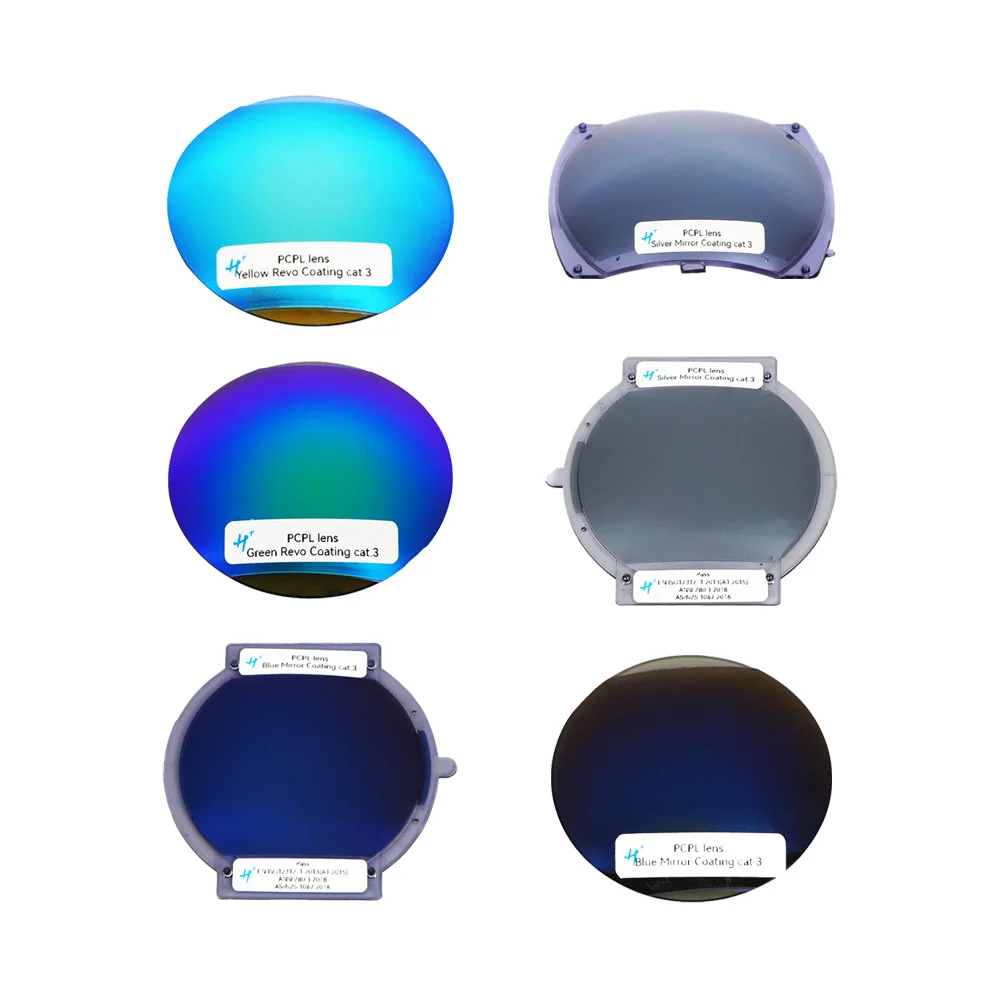 Taiwan hot selling Photochromic Lens featuring Sun-responsive glasses suitable to make hard hats with transition shields for bui