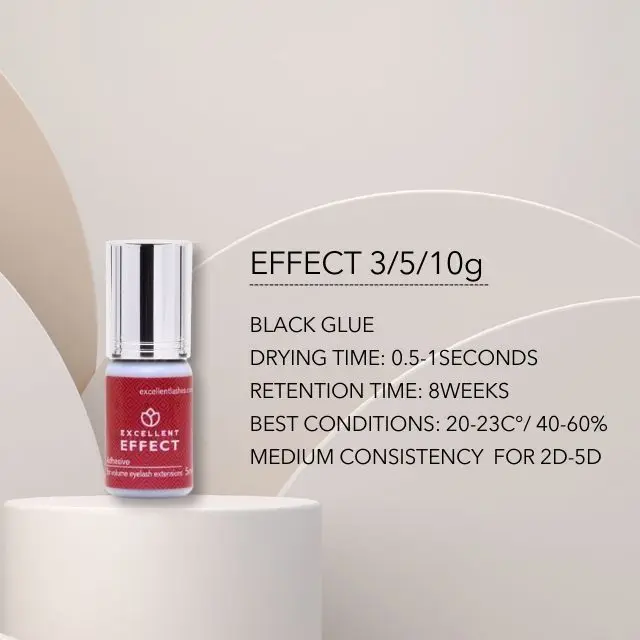 Korean Eyelash Extension with Excellent Effect Glue Gaze Velvet Flow Silken Lash Adhesive Glue Wholesaler with OEM Support