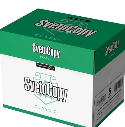 Svetocopy A4 Papers Size 80G 500 Sheets In A Ream 5 Reams In A Carton Copy Paper