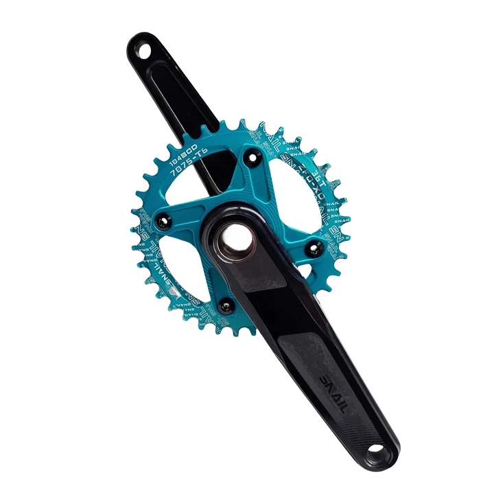 Mtb Crankset 104bcd 32-38t 170/175mm Mtb Crankset Ultra Light Hollow Crank Set With Bb 9/10/11/12 Speed Bicycle Parts