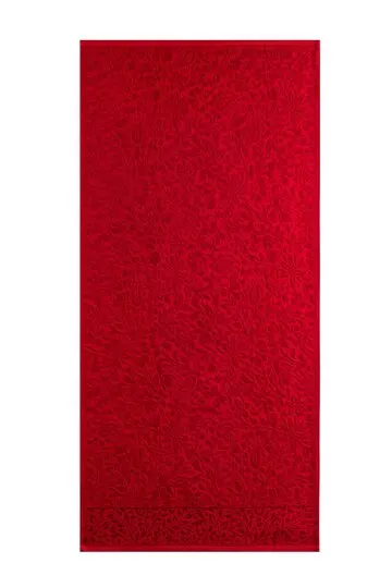 Thick Bath Towel Set Quick Dry Luxury Elegant Design 100% Cotton Soft Whole Sale Bath Towels For Hotel & Home Red