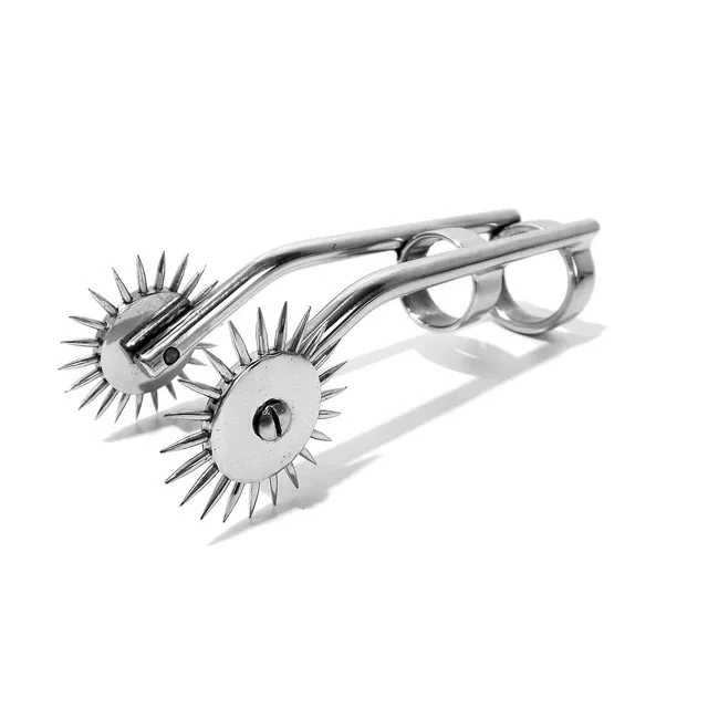 Wartenberg Pinwheel пальцевый ролик двойные шипы неврологическое оборудование