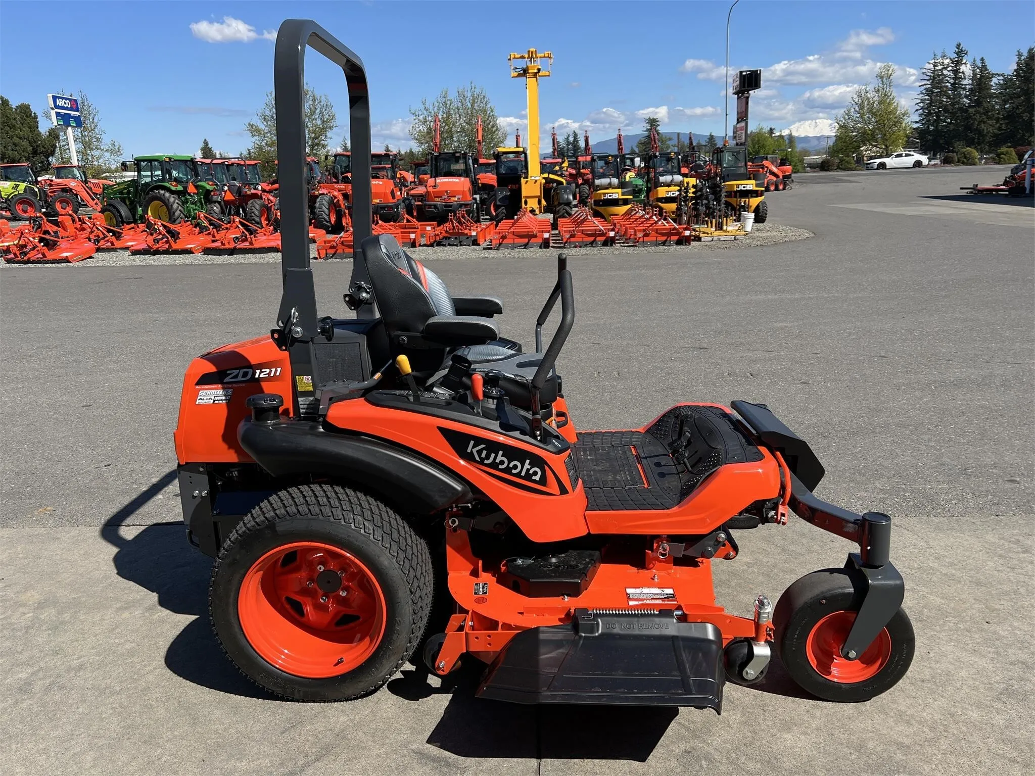 2024 Kubota ZD1211 газонокосилка