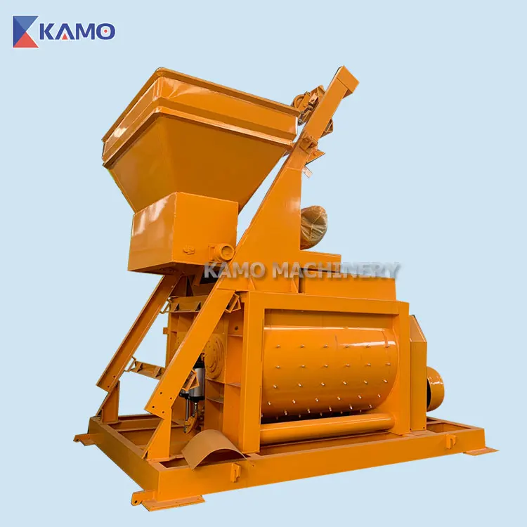 Dry Powder Mortar Mixing Equipment Multifunctional Mixing Machinery JS750 Concrete Mixer Price