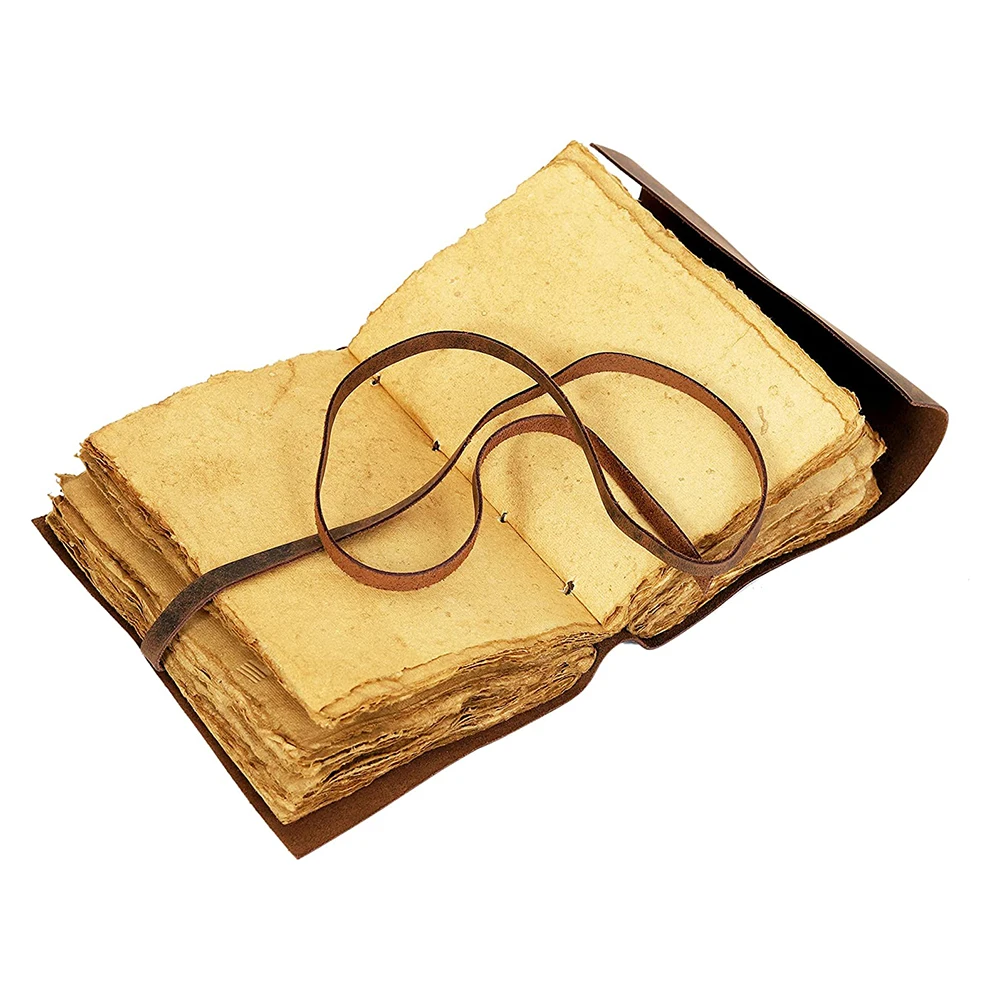 Записная книжка с кожаной обложкой в стиле Древа Жизни в красивом дизайне