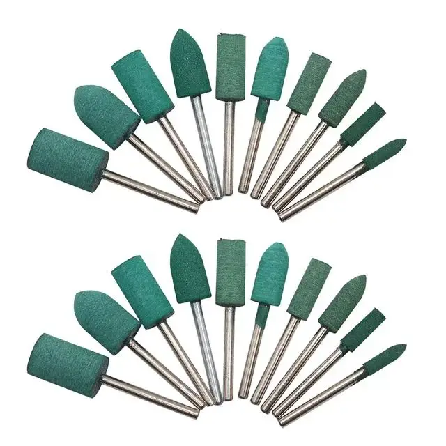 Grinding Machine Wood Knife Sharpener Point Grinding Head Polishing Stone Mounted Stone for Metal Stainless Steel