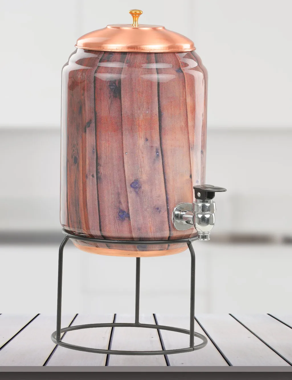 Hot selling Stand Copper Water Dispenser Enamel Printed Wholesale Product water healthy dispenser for good health