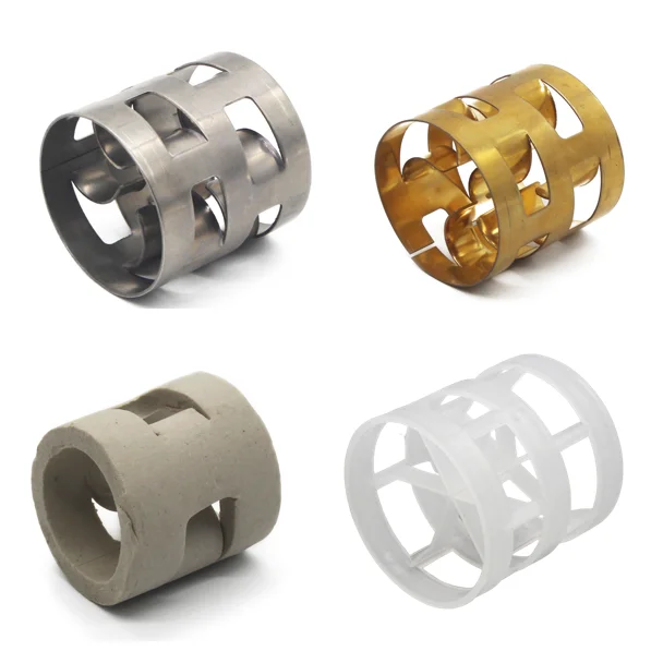 25 мм Металлическая Башня Упаковка Pall кольцо из углеродистой стали в вакуумной башни для Scubber Air