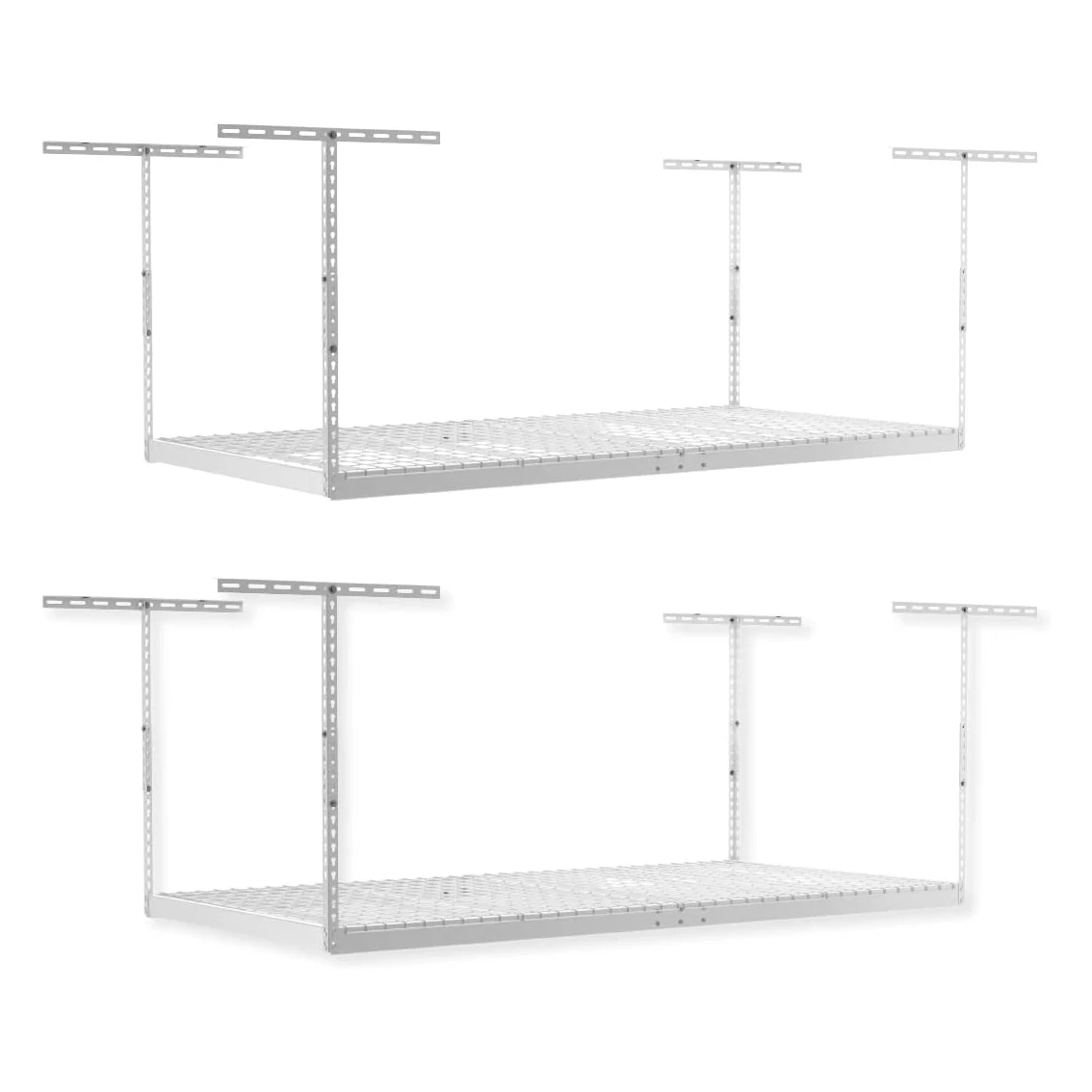 600lbs Weight Capacity Roof Rack Ceiling Rack 4x8 Overhead Garage Storage Organization System
