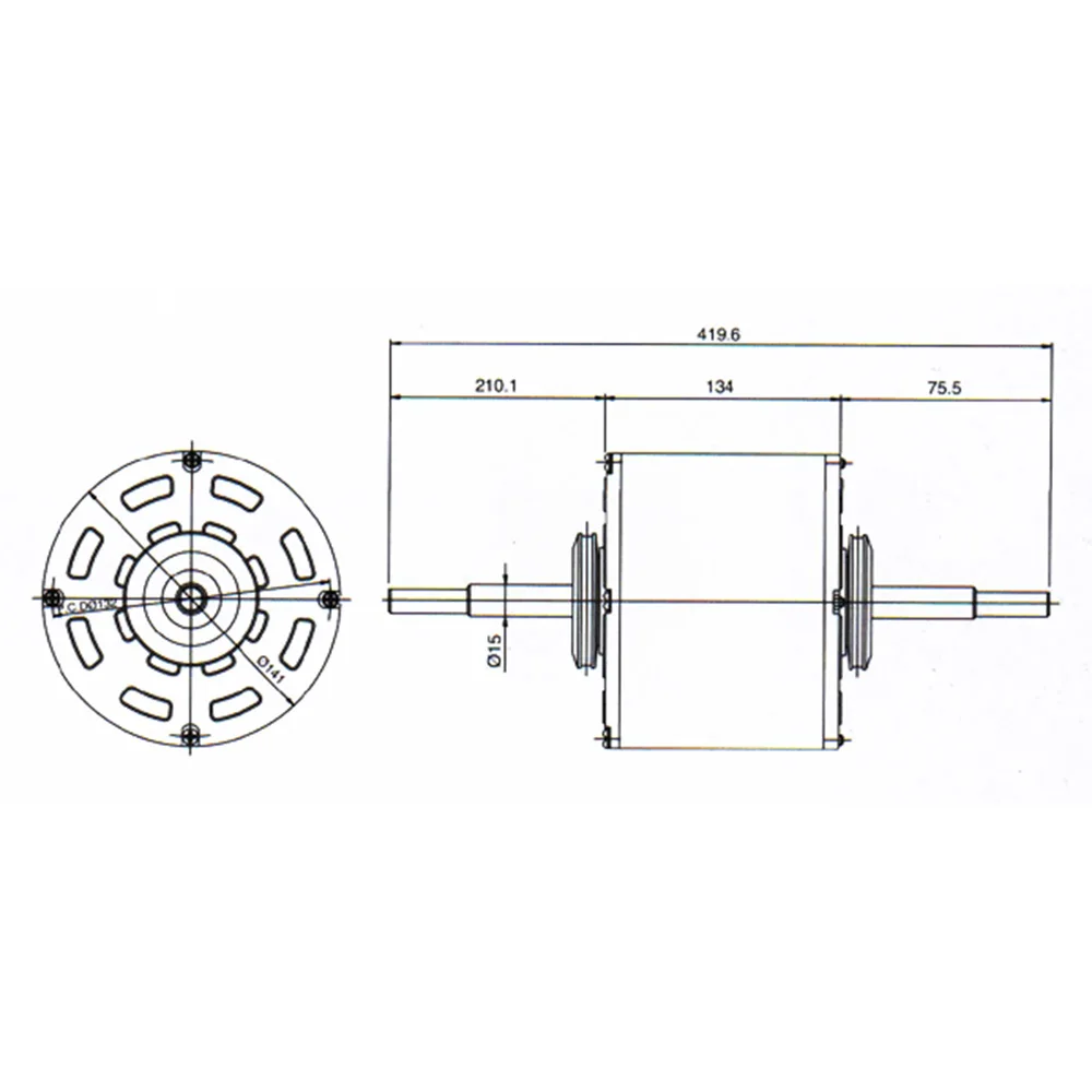 [ROBOTECH] The Highest Quality and Excellent Overall Performance Pump Motor made in Korea RM-34B