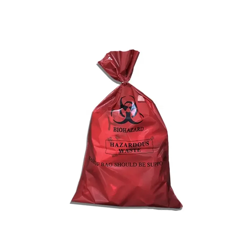 Medical Disposable Plastic Biohazard Waste Bags Autoclavable Waste bags