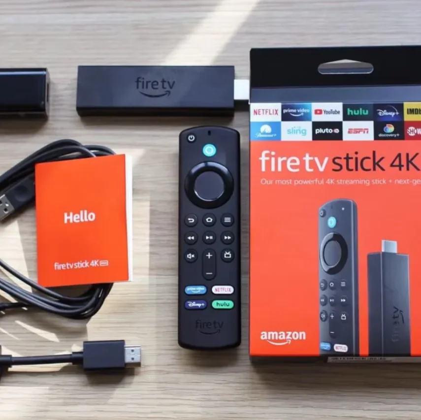 Лучшая цена Amazons Fire TV Stick 4K Max мощная с поддержкой Wi-Fi 6E 16 ГБ памяти четырехъядерный процессор