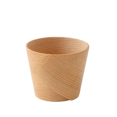 Sake Cup Wood Japanese Style Glass Handmade Wooden Rice Wine Glass Gift Traditional Drinkware