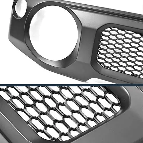 jimny Accessories Front Bumper Matte Black Front Grille For 2018-Later suzuki jimny JB64/74