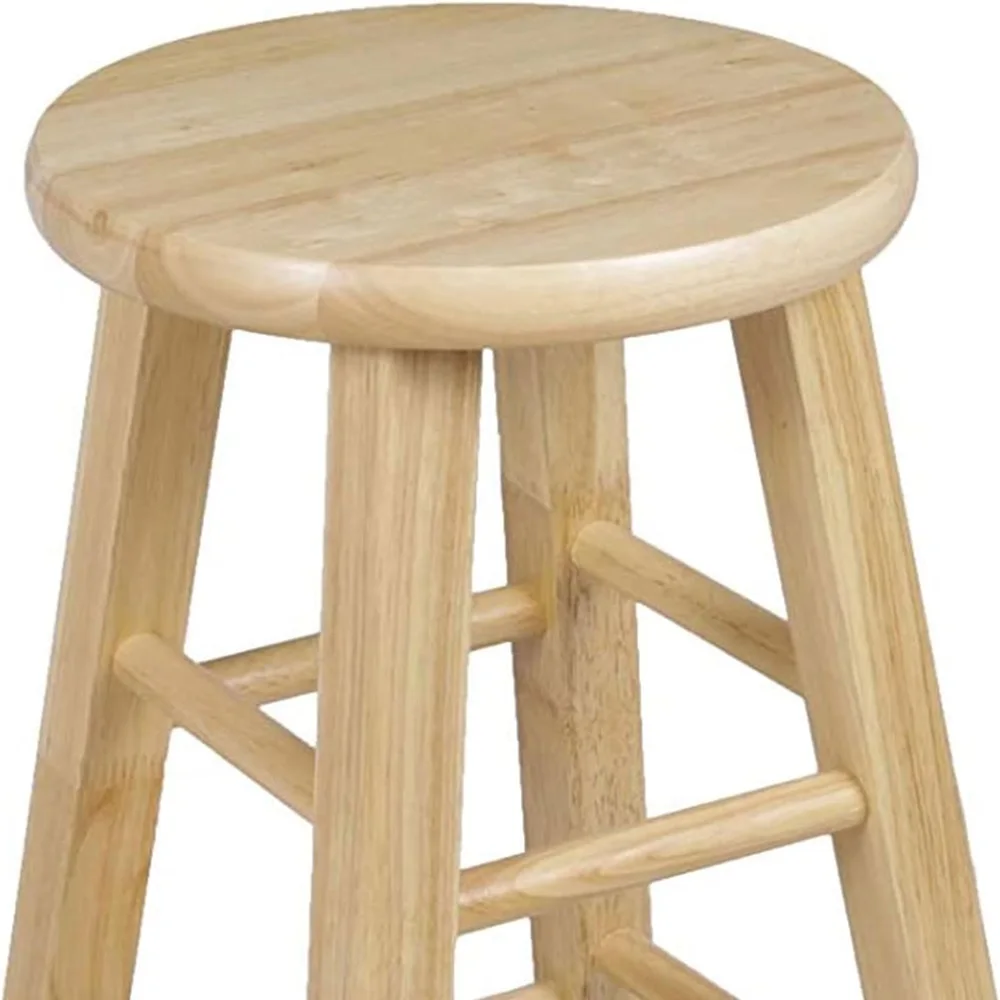 Basics Solid Wood Saddle-Seat Kitchen Counter Barstool, 29-Inch Height,Finish best quality with good price from Bangladesh