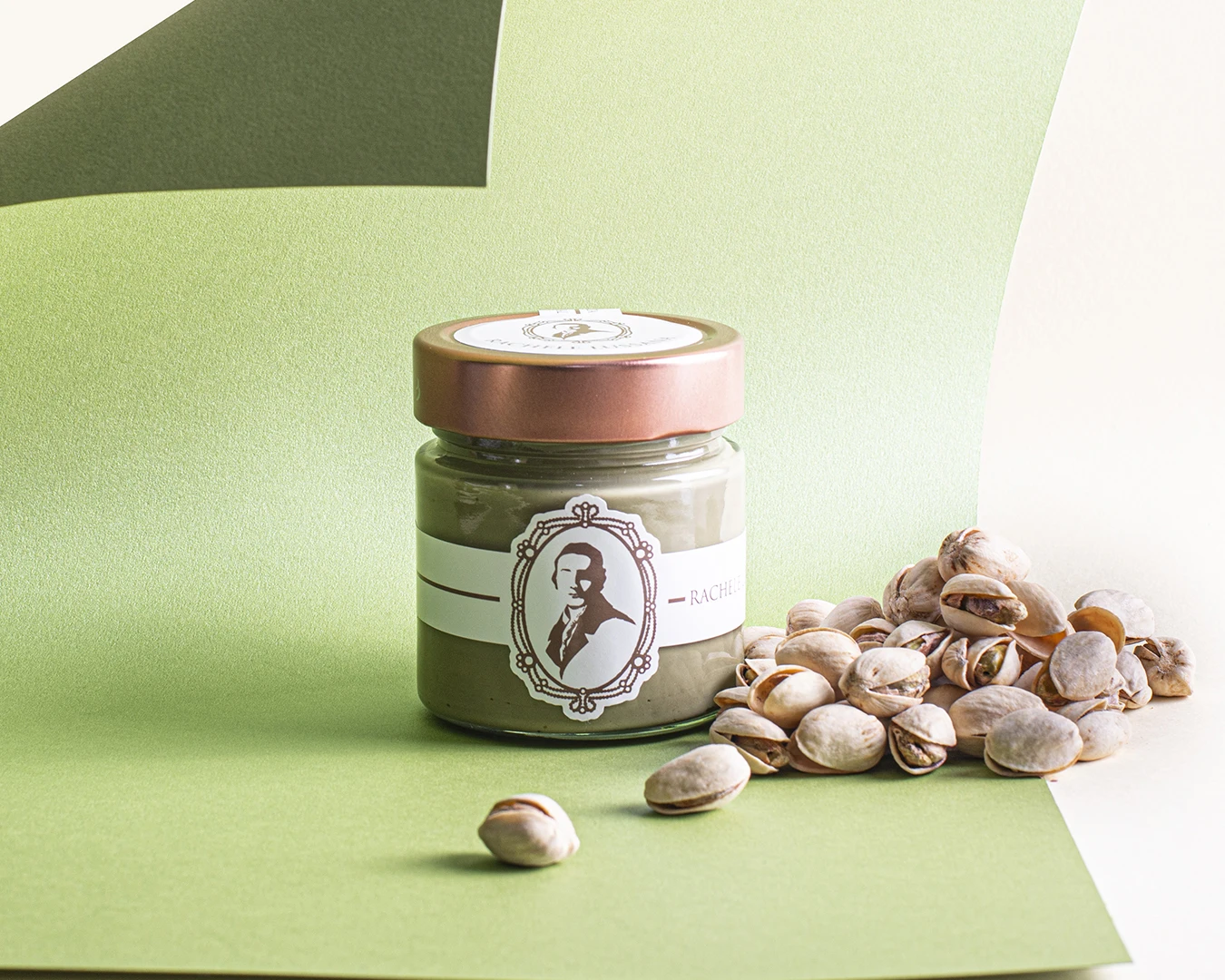High quality Italian spreadable cream with Pistachio 220g made with high-quality and natural ingredients
