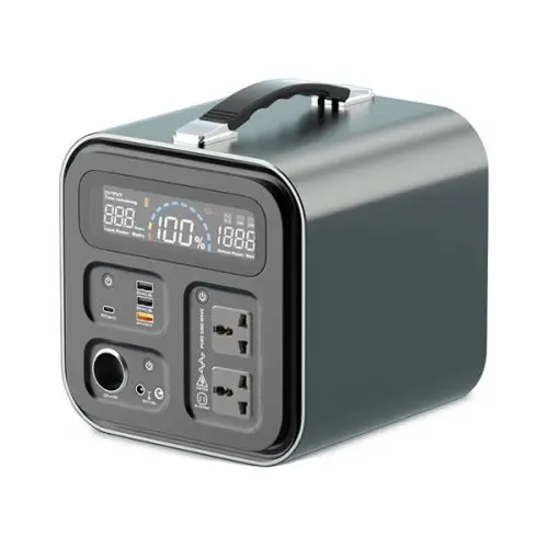 manufacturer High Capacity 5000W Lithium battery portable power station solar generator 5kw