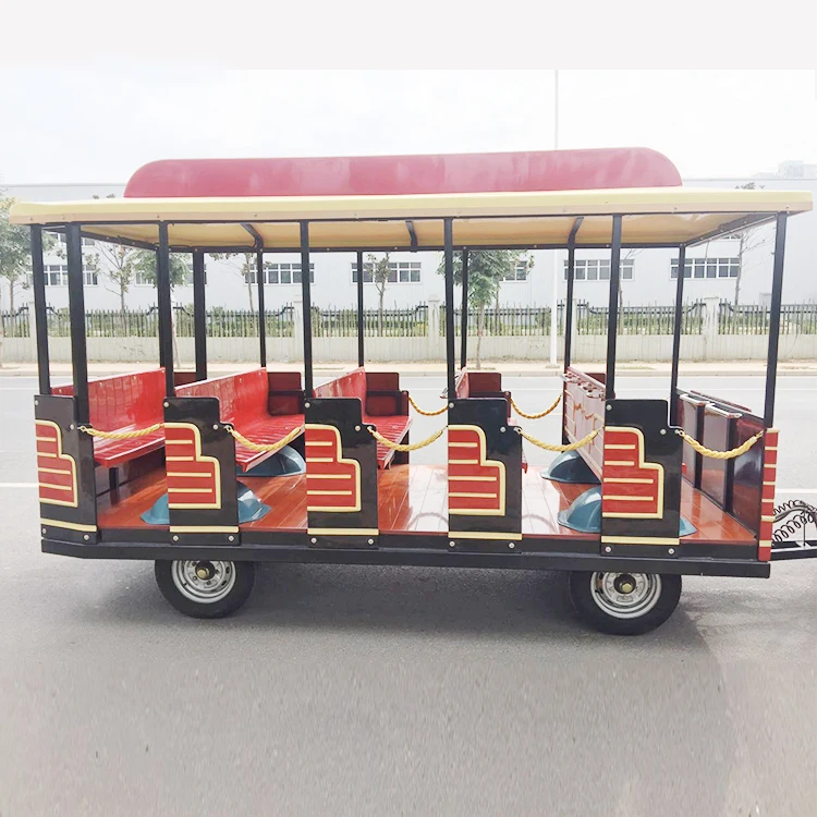 quality cheap outdoor modern indoor playground equipment tourist road trackless train battery powered train ride for sale
