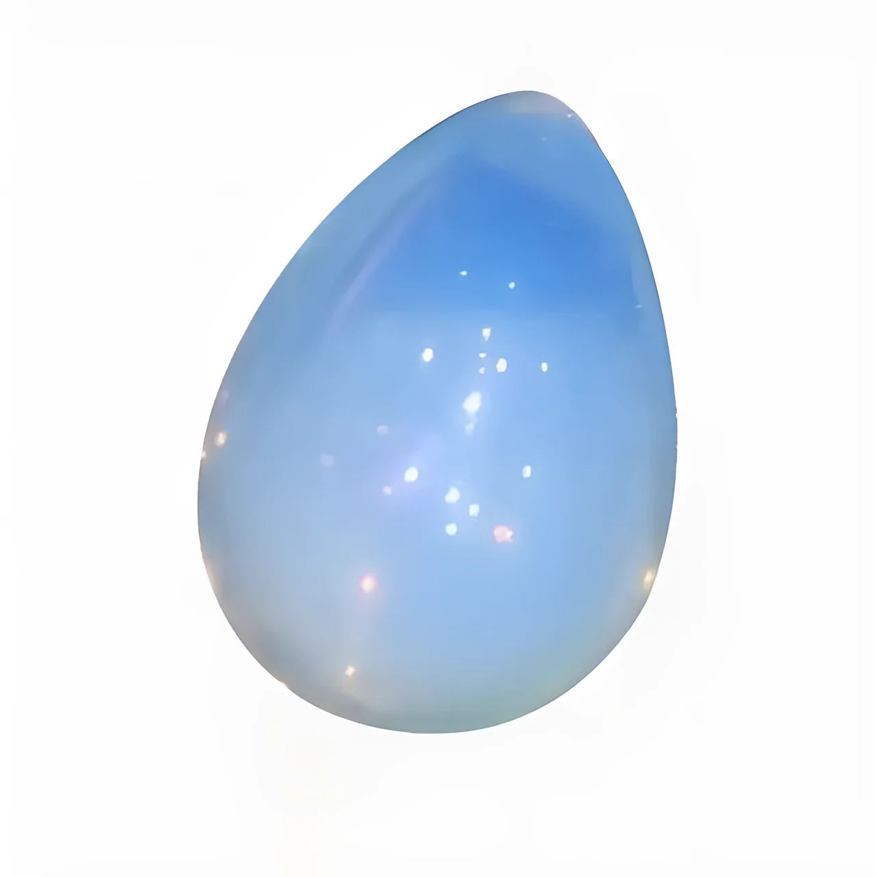 High Quality Smooth Polished Opal Yoni Eggs Crystal Healing Gemstone Egg For Meditation Face Massager And Decoration