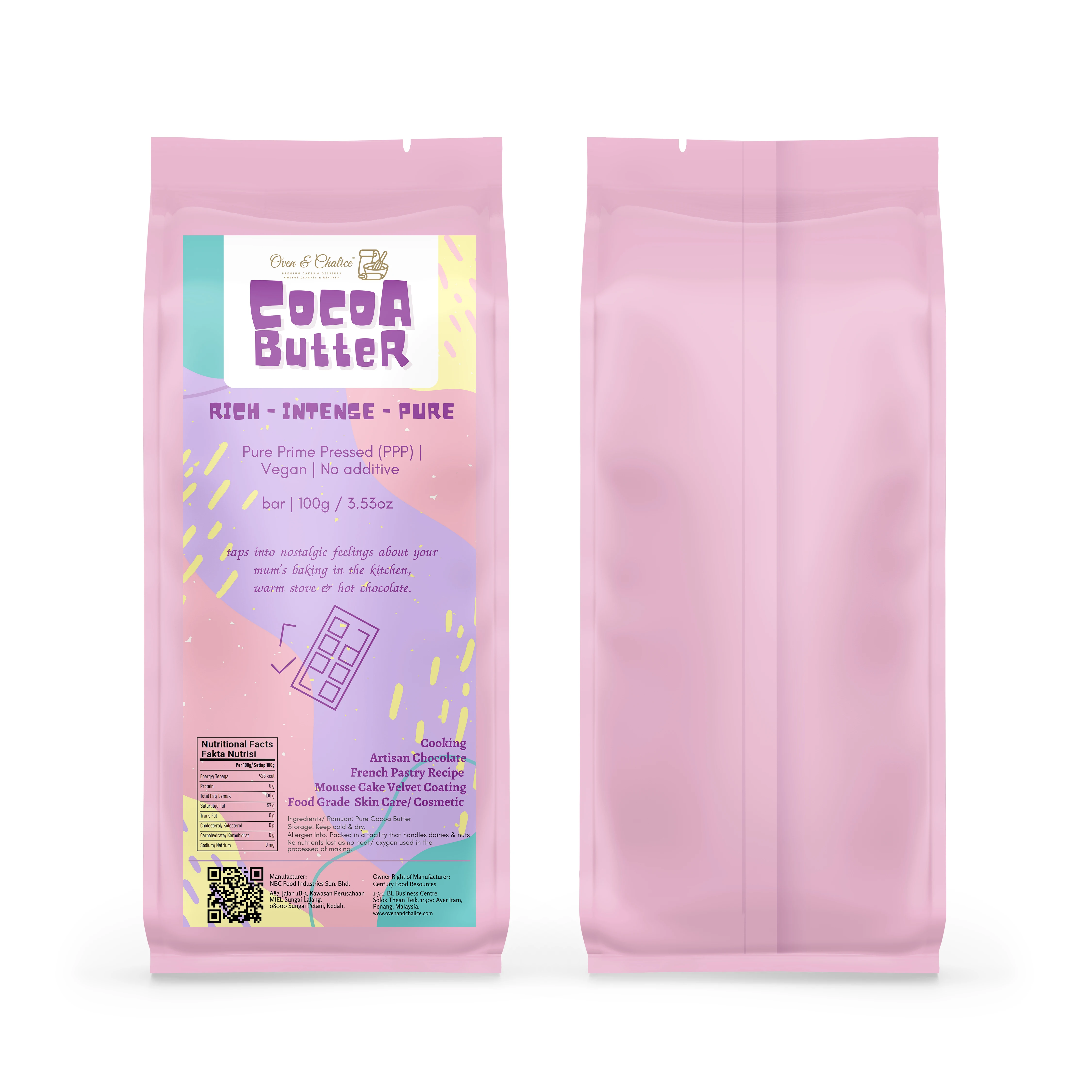 Top Selling Cheapest Price Malaysia 100% Pure Vegan No Additive Added Pure Prime Pressed (PPP) Cocoa Butter From Manufacturer