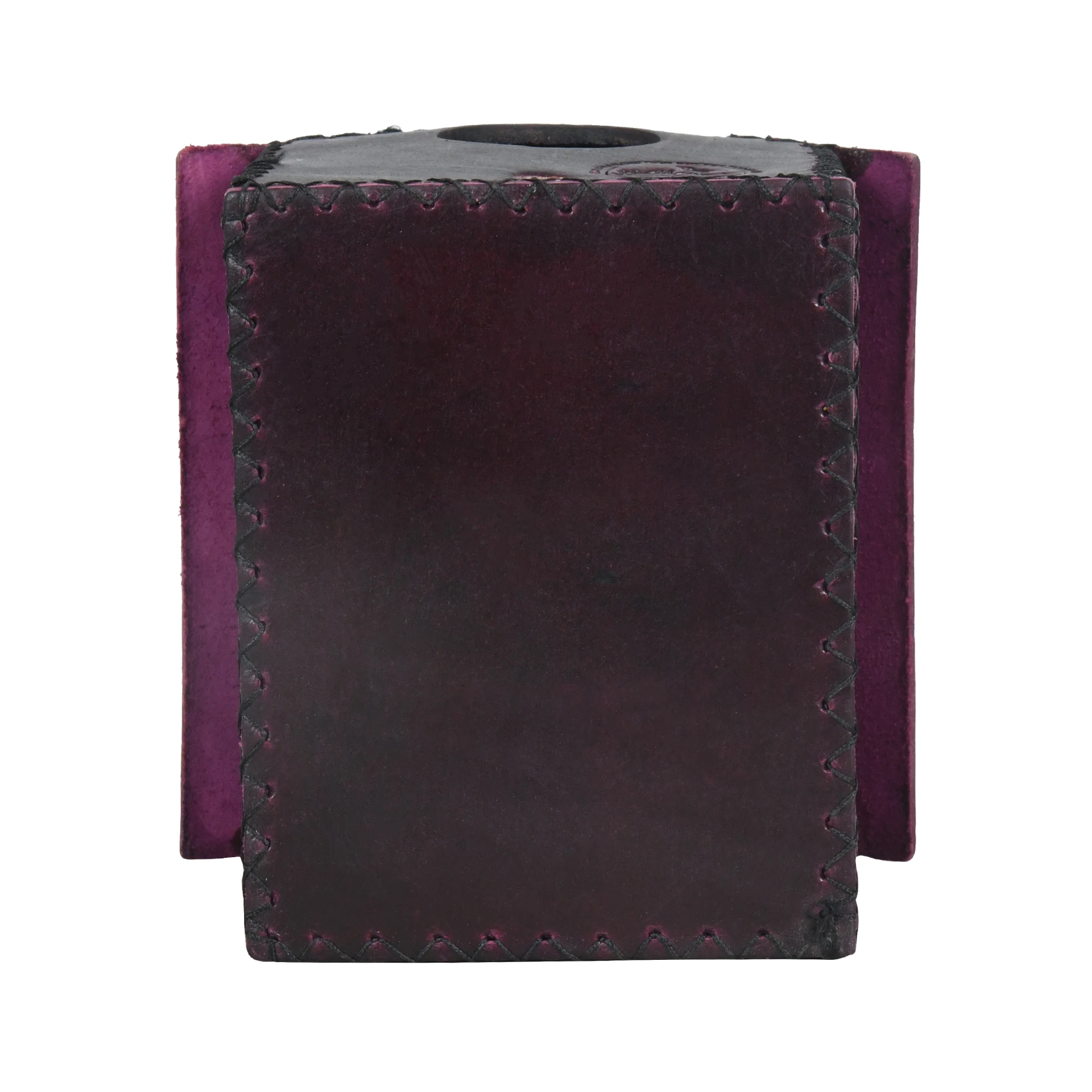 Factory Wholesale Leather Portable Hut Shape Hanging Nest Bird Cage Customized Color and Size Options