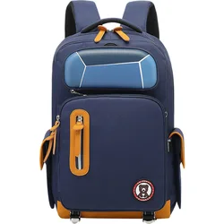 Suitable For Grades 1-9 Children Orthopedic School Backpack Boys School Bags Girls Waterproof Backpacks Kids Satchel Schoolbgs
