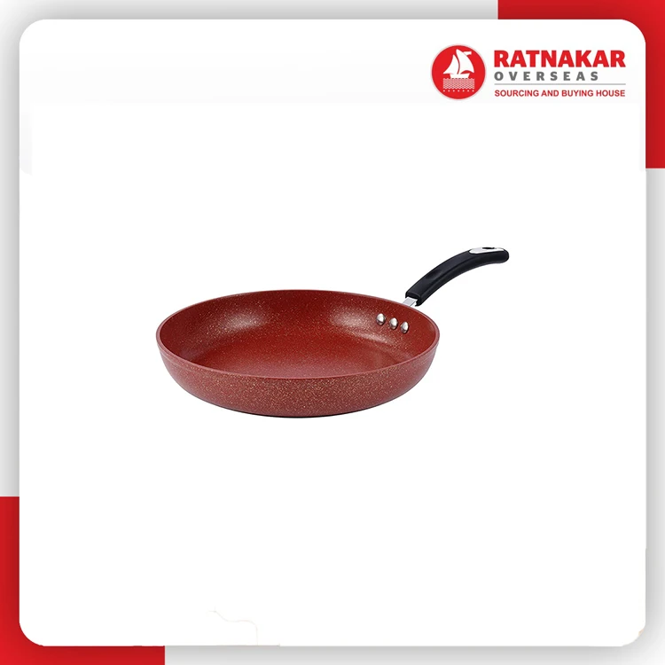 Indian Manufacturer Non Stick Fry Pan Cookware Induction Compatible Premium Non Stick Fry Pan Cookware For Sale
