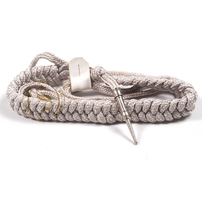 Regimental Cord Golden Uniform Dress Cord Aiguillette Shoulder for Uniforms | Where to buy fourragere for uniform decorations