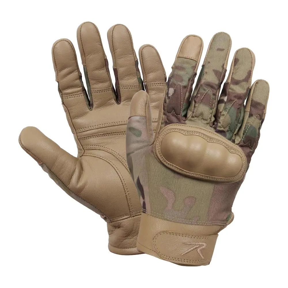 Full Hand Protection Black Tactical Gloves Cut and Temperature Resistant Motorcycle Gloves