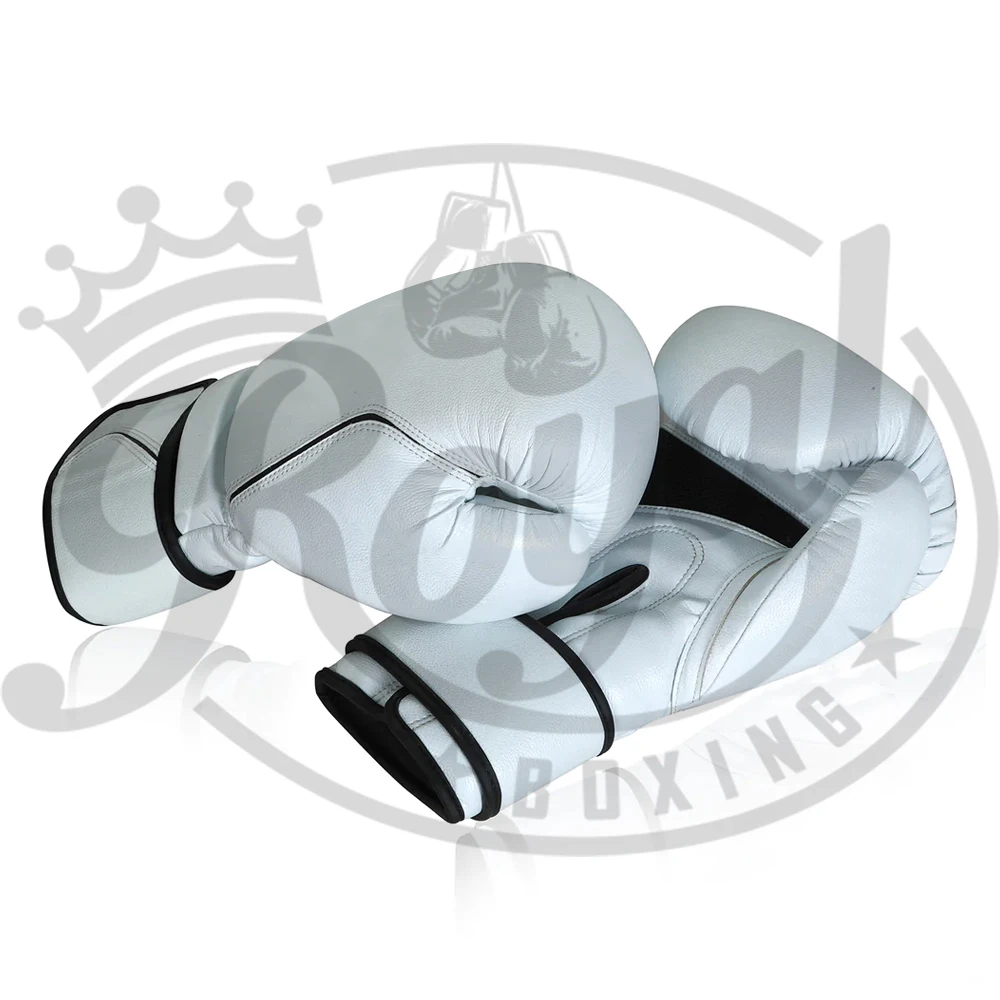 Genuine cowhide leather boxing gloves martial arts new fashion PU leather gym winning boxing gloves for training