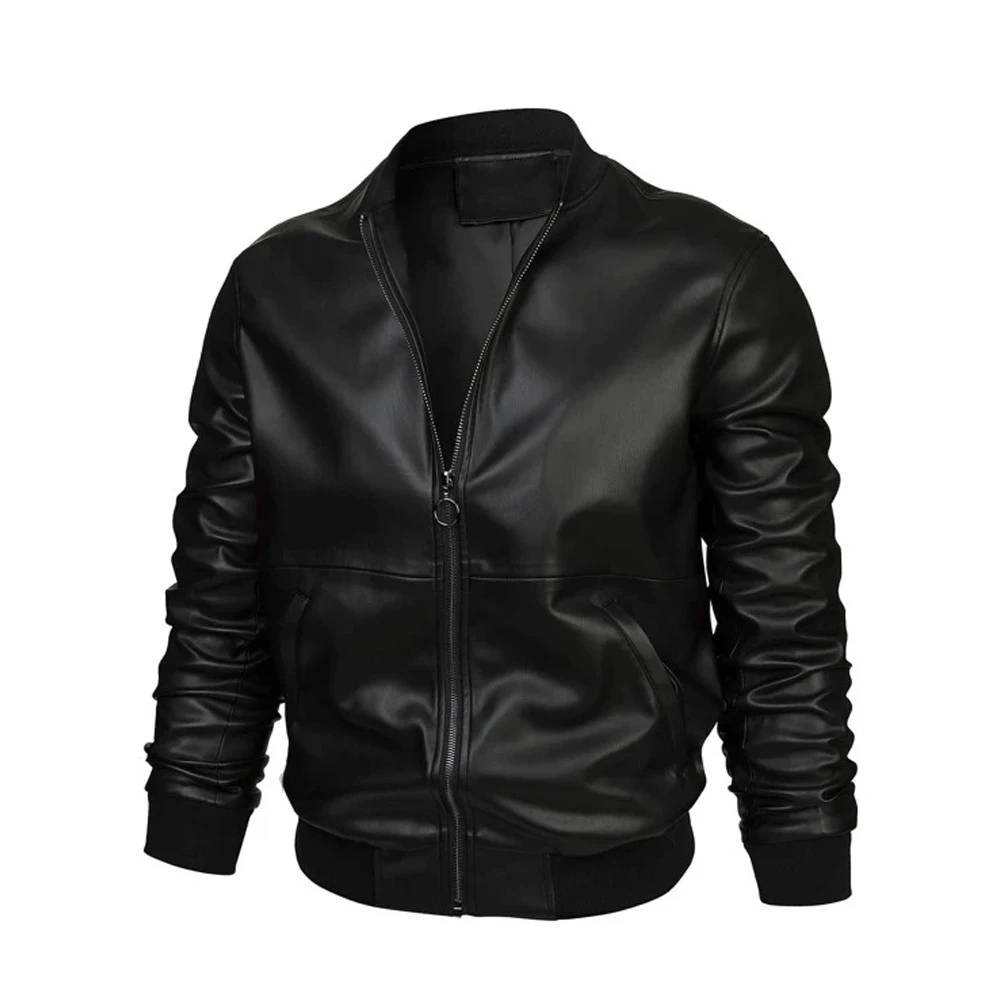 2024 Latest Design High Quality Manufacturing Custom made Leather Jacket Wholesale Price Direct Factory Supplier Leather Jacket