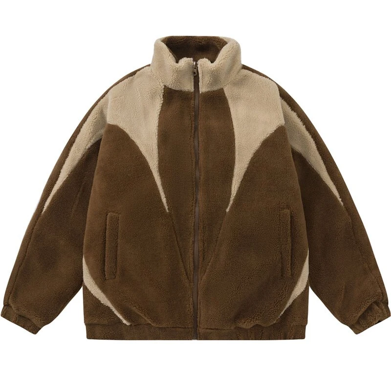 Full Sleeves Best Design Custom Fleece Material Solid Color Warm Men New Design Polar Fleece Jacket