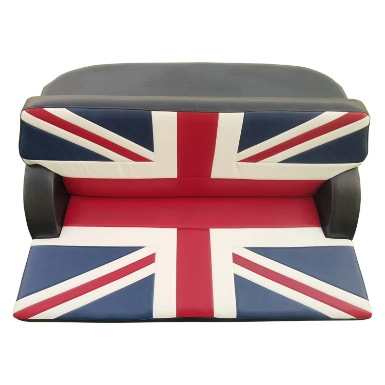 Vintage Automobile Design Retro Economy Car Variant Couch Booth Industrial Furniture Leather Car Seating Sofa