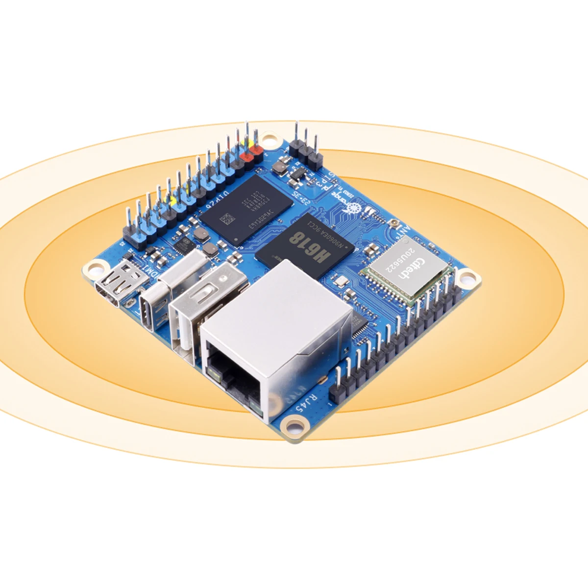 Orange Pi Zero 3 2G 4G RAM Single Board H618 WiFi5+BT 5.0  Power Supply for OPI Zero 3