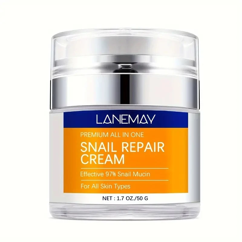 Advanced Korean 97 Snail Mucin All in one Cream Hyaluronic Acid Anti-Aging Face Moisturizer Snail Facial Cream For all skin