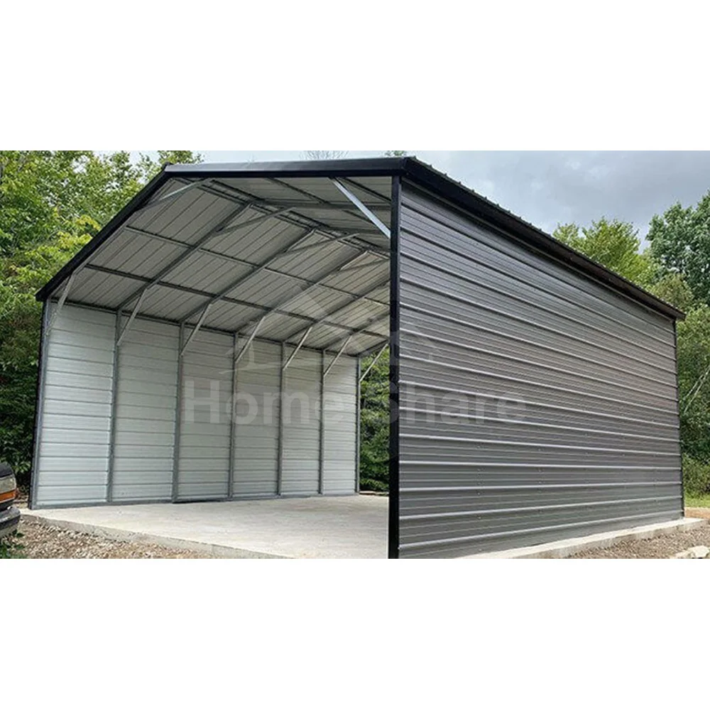 Водонепроницаемый наружный гаражный навес, навес для хранения, металлический каркас для парковки автомобилей