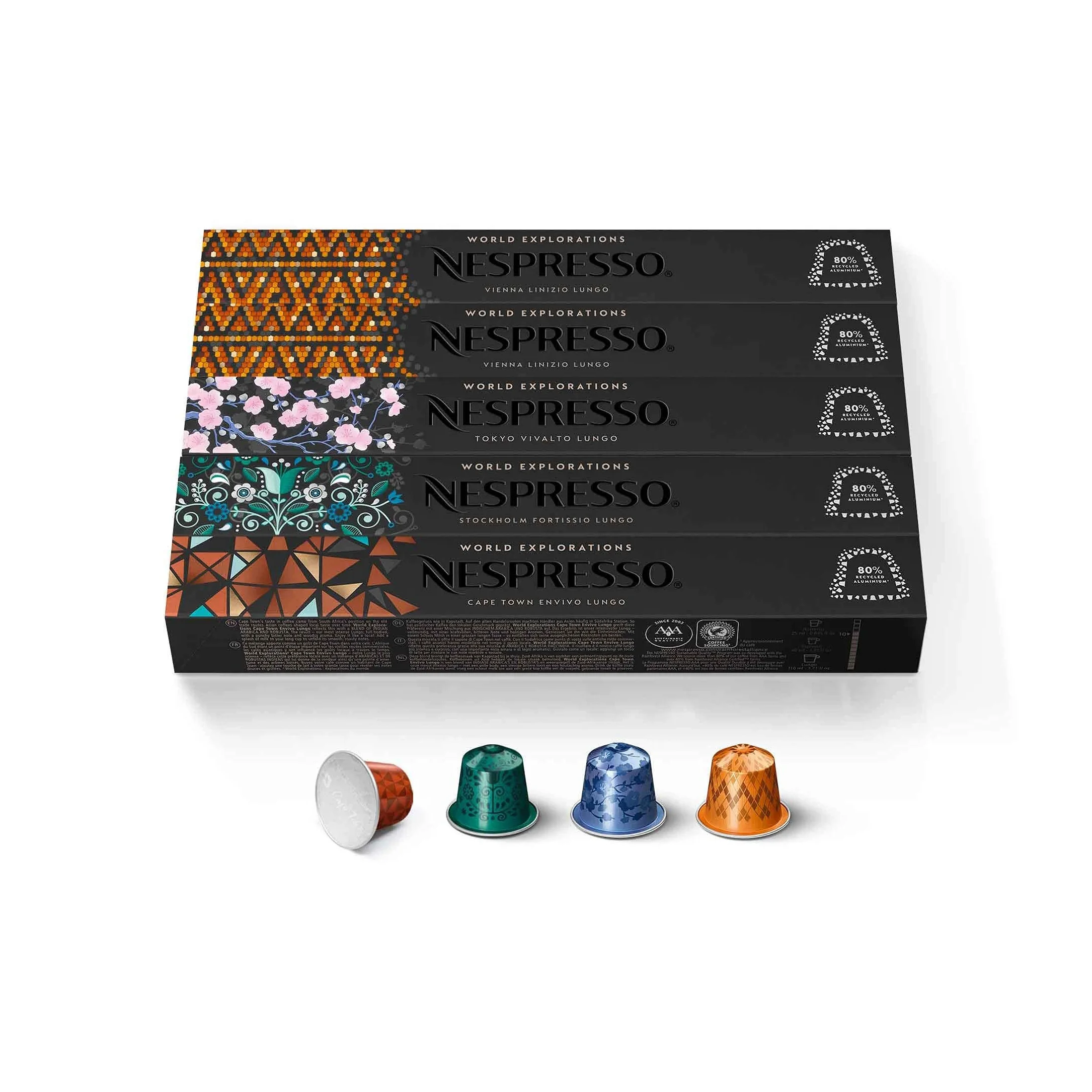 Eco-friendly coffee capsules for daily brewing Strong espresso coffee capsules for mornings