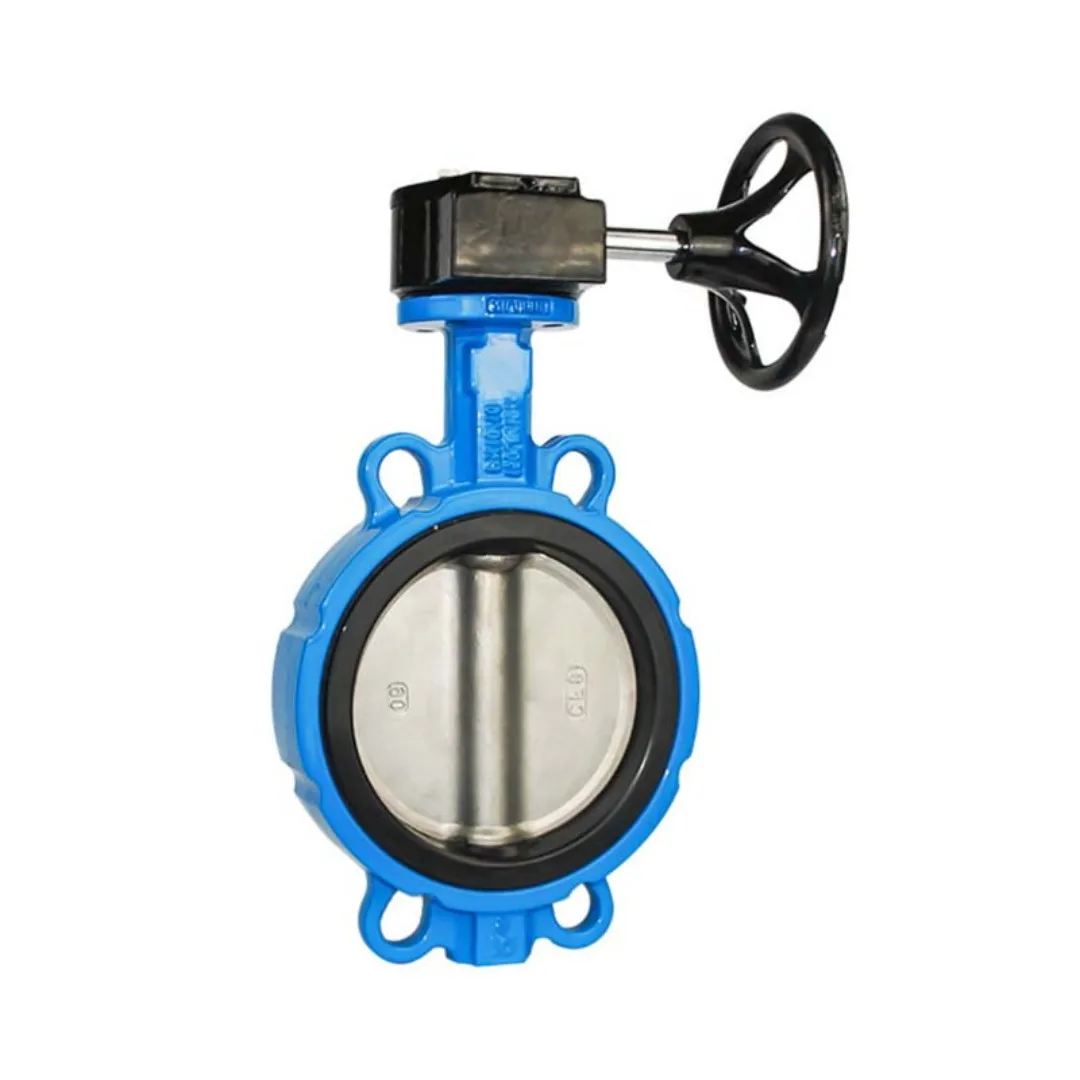 KEFA Ductile IronPN16 DN500mm20in EPDM lever manual pneumatic electric sanitary wafer butterfly valve