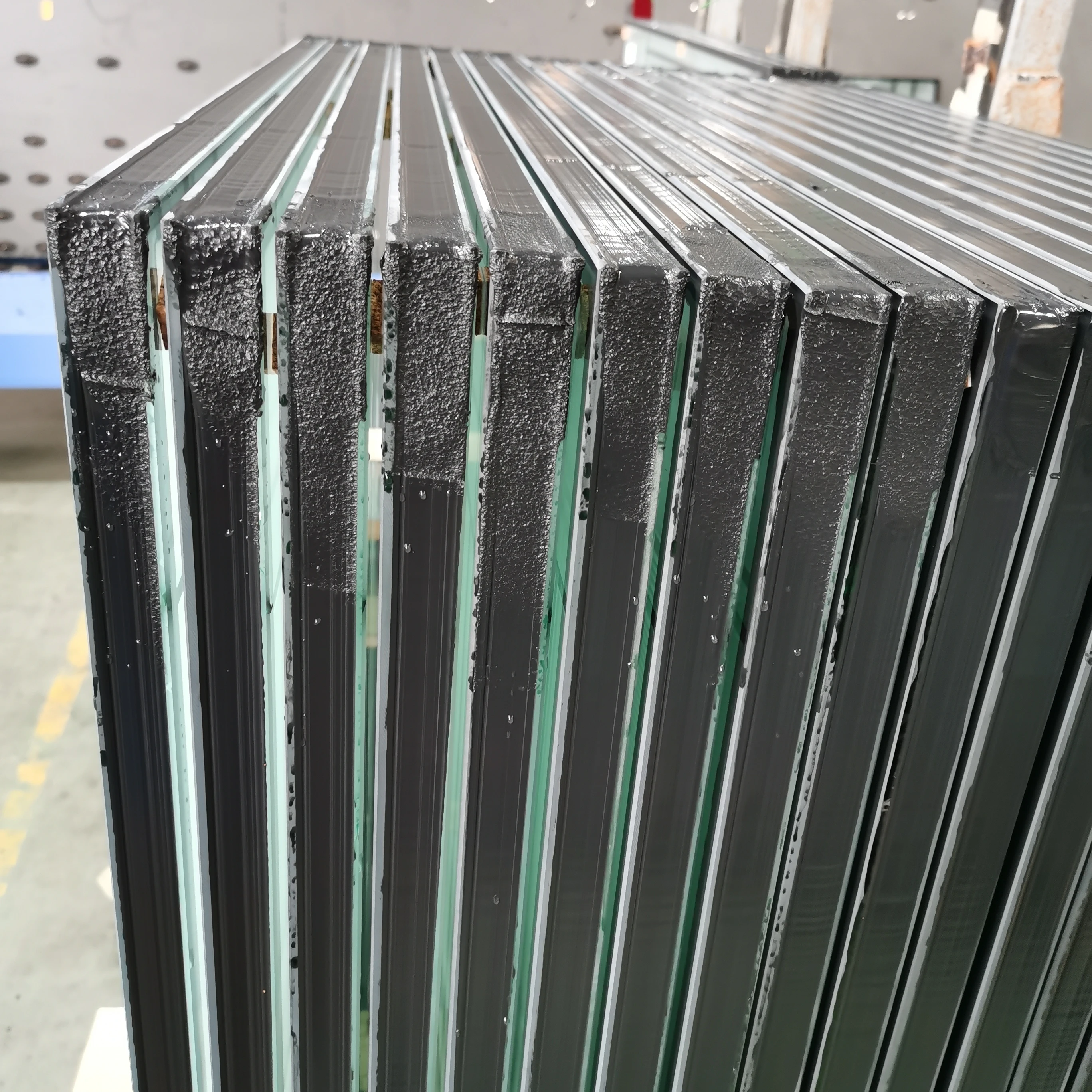 Double/Triple Silver Low E Reflective Hollow/Insulated/Insulating/Tempered/Laminated Glass for Facade Curtain Window Wall Skylig