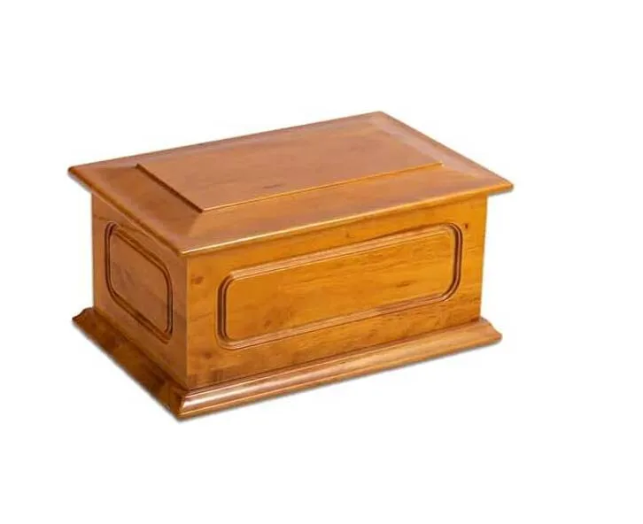 Hot Selling Wooden Urn Box For Adult Ashes Wood Cremation Urns For Male and Female Decorative Urns Funeral Urns At Low Price