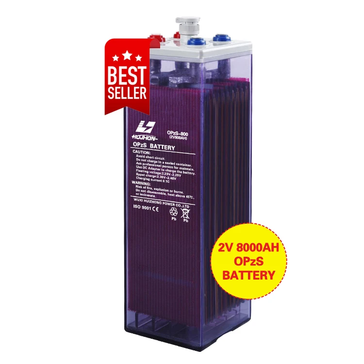 2v 800ah HIZN Opzs Battery Flooded 800ah Maintenance Of Solar Battery 2v Big Battery For Solar Panel