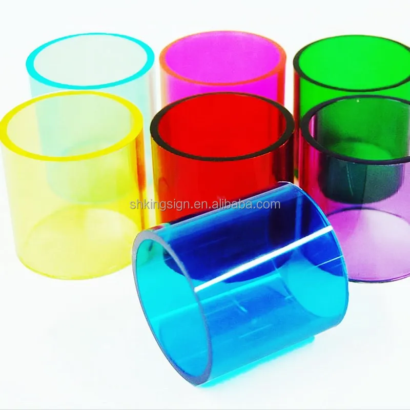 KINGSIGN customized oem service drum shell frames acrylic tubes