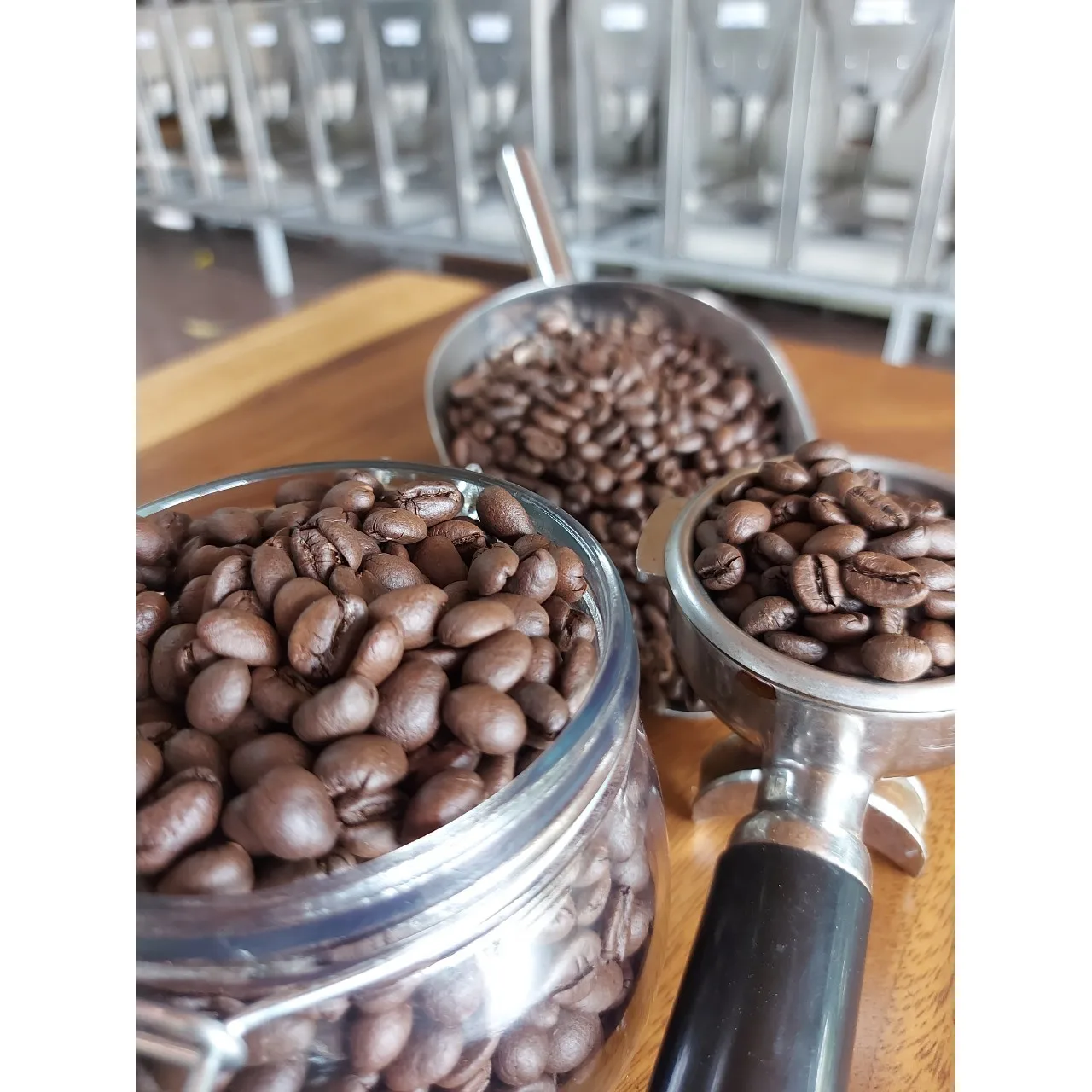 Vietnam Supplier Robusta Honey S18 Roasted Carpentry Coffee Beans High Quality Medium Roast