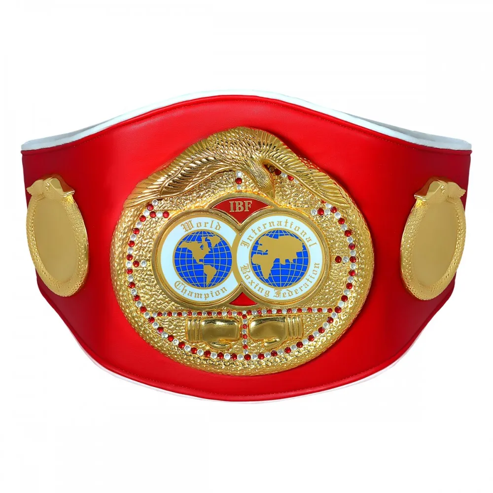 Пояс чемпионата по боксу IBF международный чемпионат профессиональный производитель пояса от Leverlast