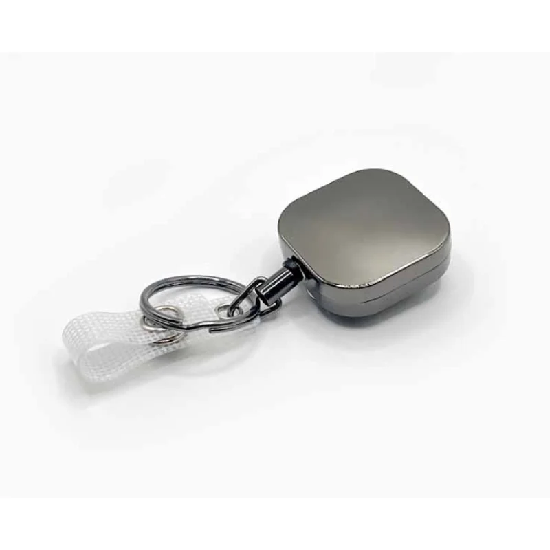 32MM Zinc Alloy Gun Ash  Retractable badge reels