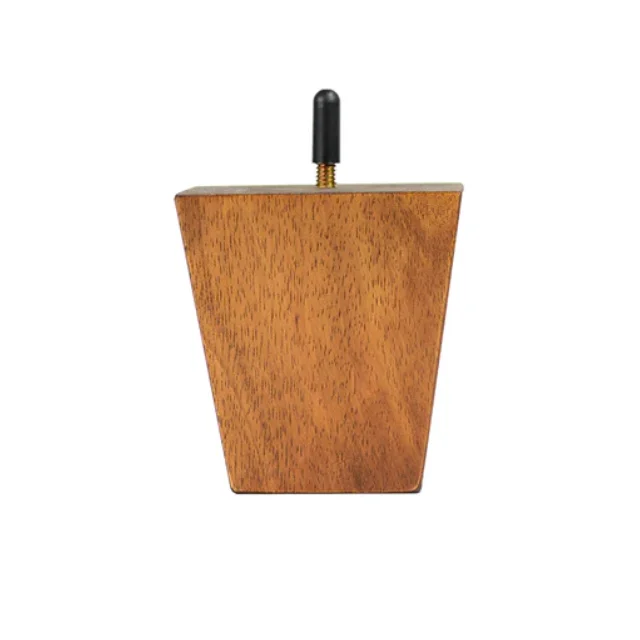 Modern Square Tapered Hardwood Sofa Legs for Dining Living Room Hotel OEM Importer Service Vietnam Supplier Following Your Brand