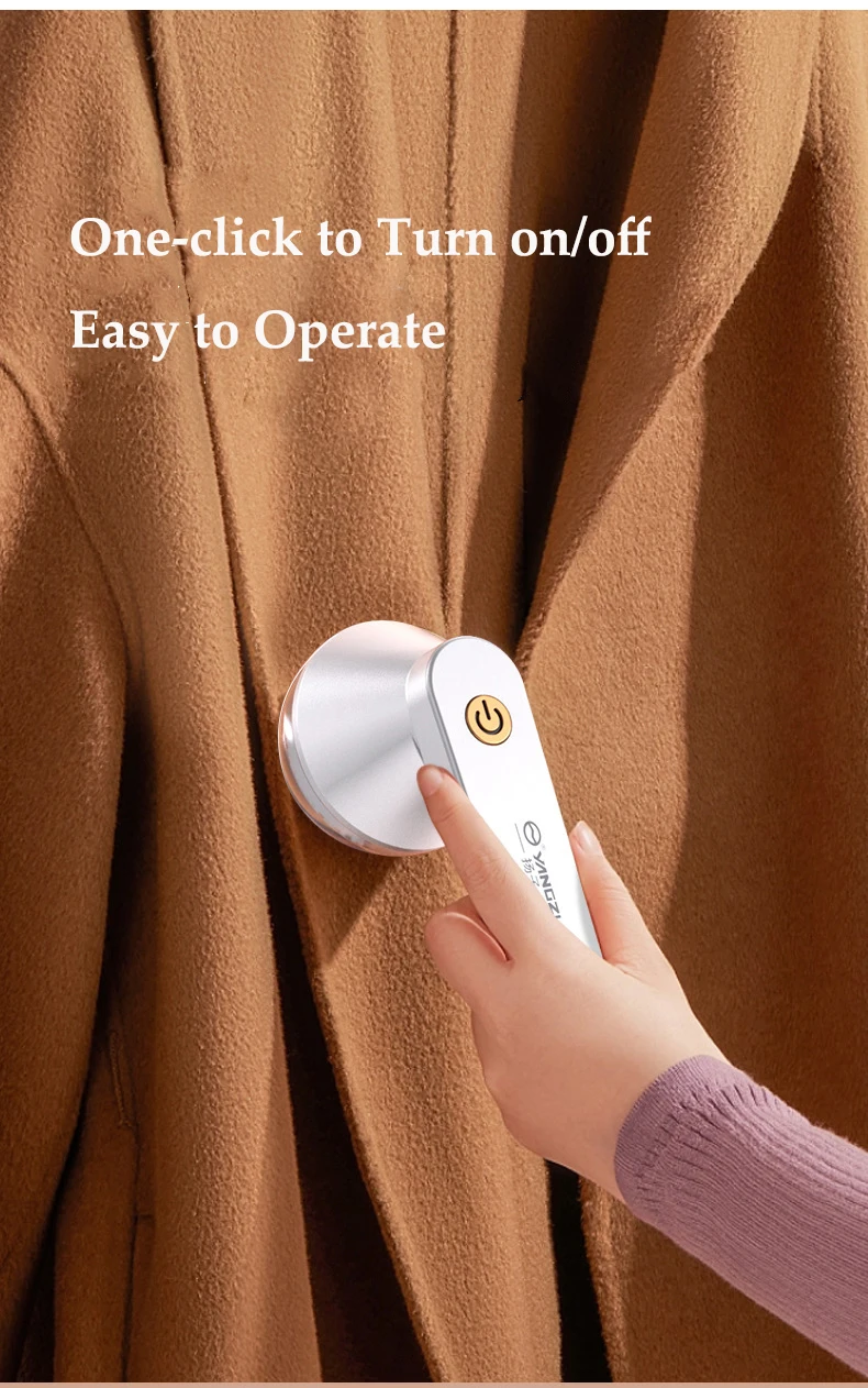 Mini Electric Pellets Lint Remover Portable USB Rechargeable For Clothing Sweater Hair Ball Trimmer