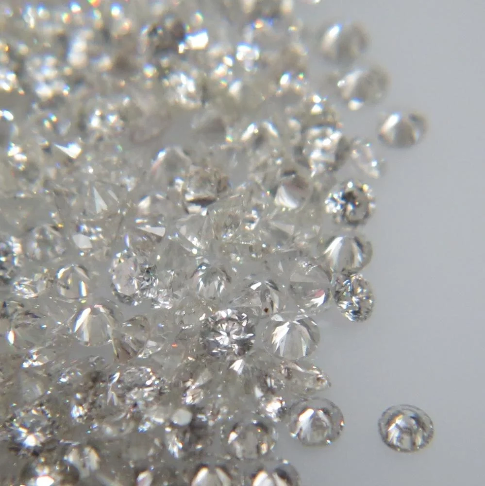 0.7-1.3mm Size VS Clarity F Colour Natural Loose Brilliant Cut Diamonds Round Clean White Top Quality from India
