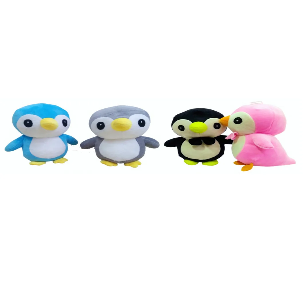 Factory Supply 18CM Soft Stuffy Animal Penguin Plush Toys for Living Room Decoration Available at Wholesale Price