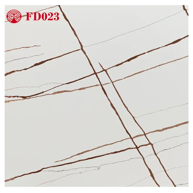 Best Quality Artificial Quartz Stone Slab Factory Price White Polished Gold Veins Cut Size Kitchen Countertops Wall Marble